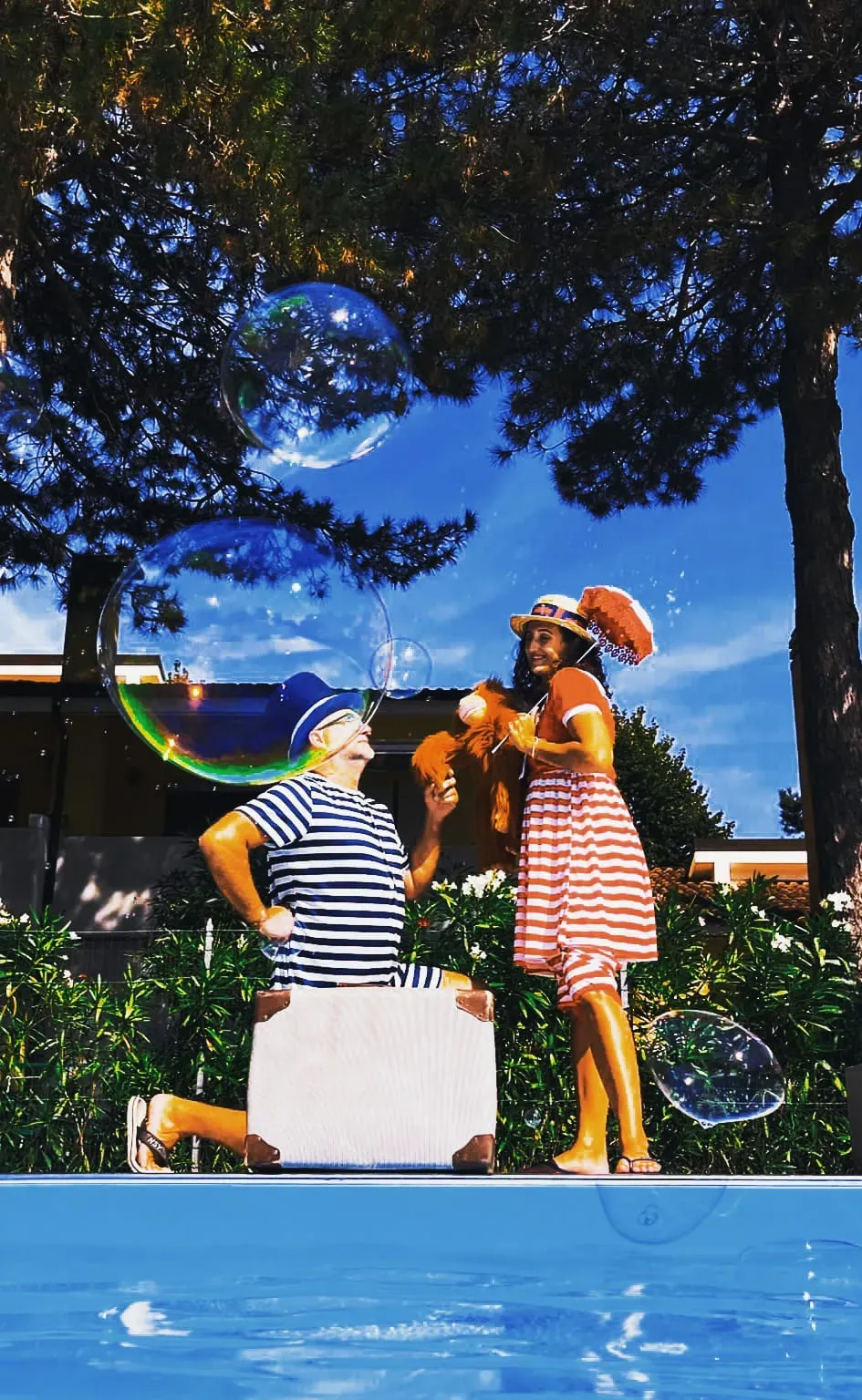 Maki e Sonia sorridenti